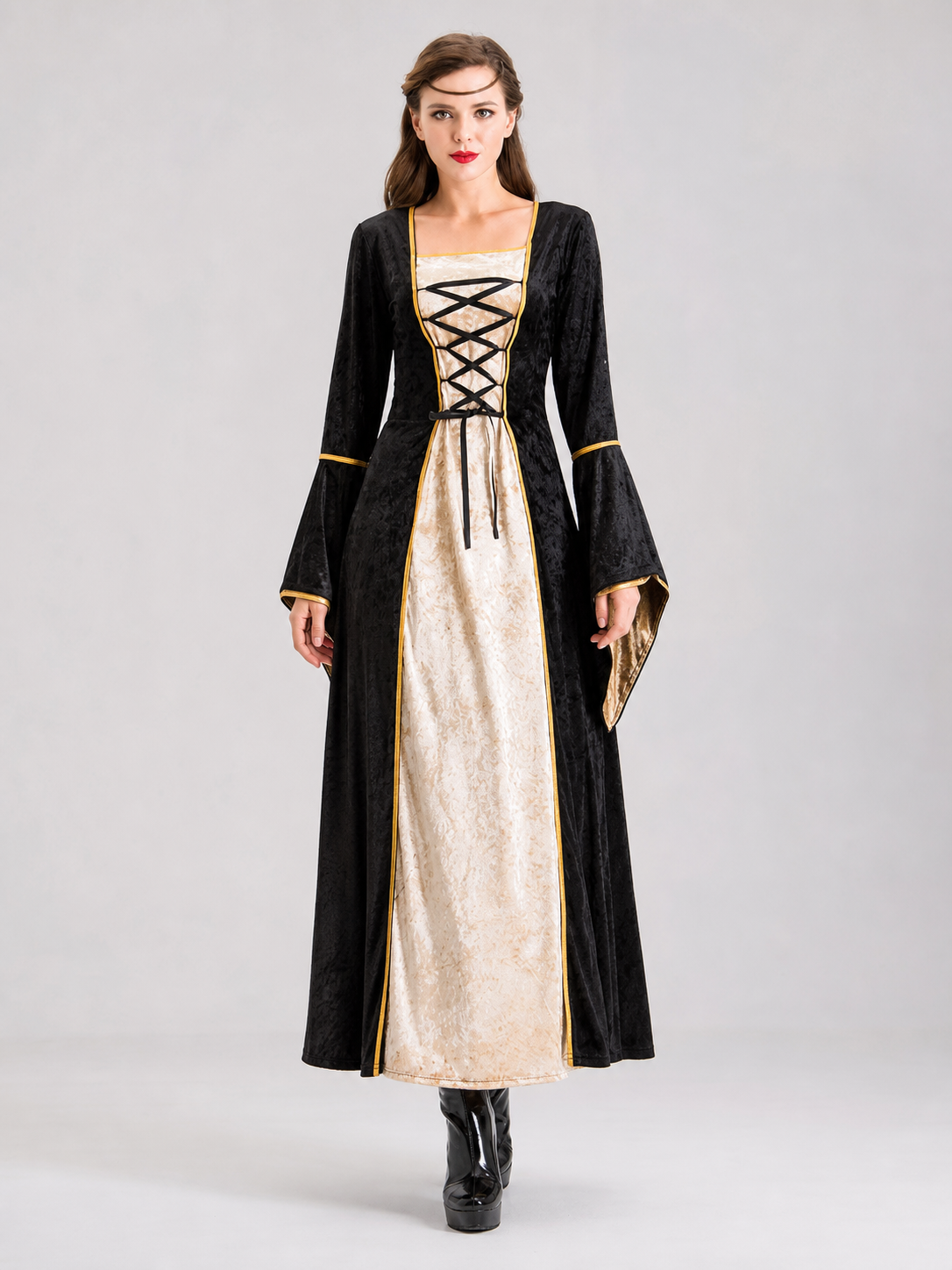 European Vampire Dress Costume for Halloween