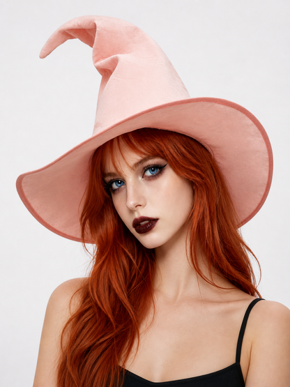 Light Pink Witch Costume Hat