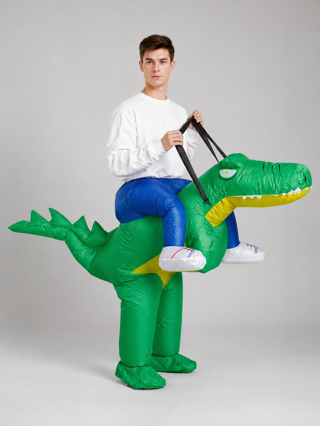 Inflatable crocodile costume for Halloween and parties