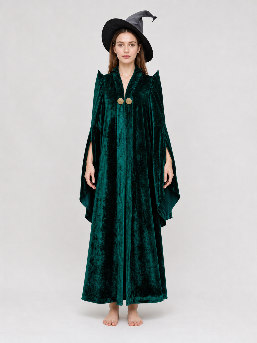 Cosplay Costume: Long Robe and Pointed Hat