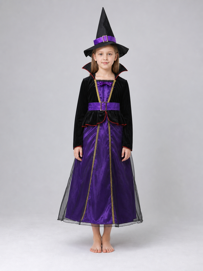Costume with Dress and Pointed Hat