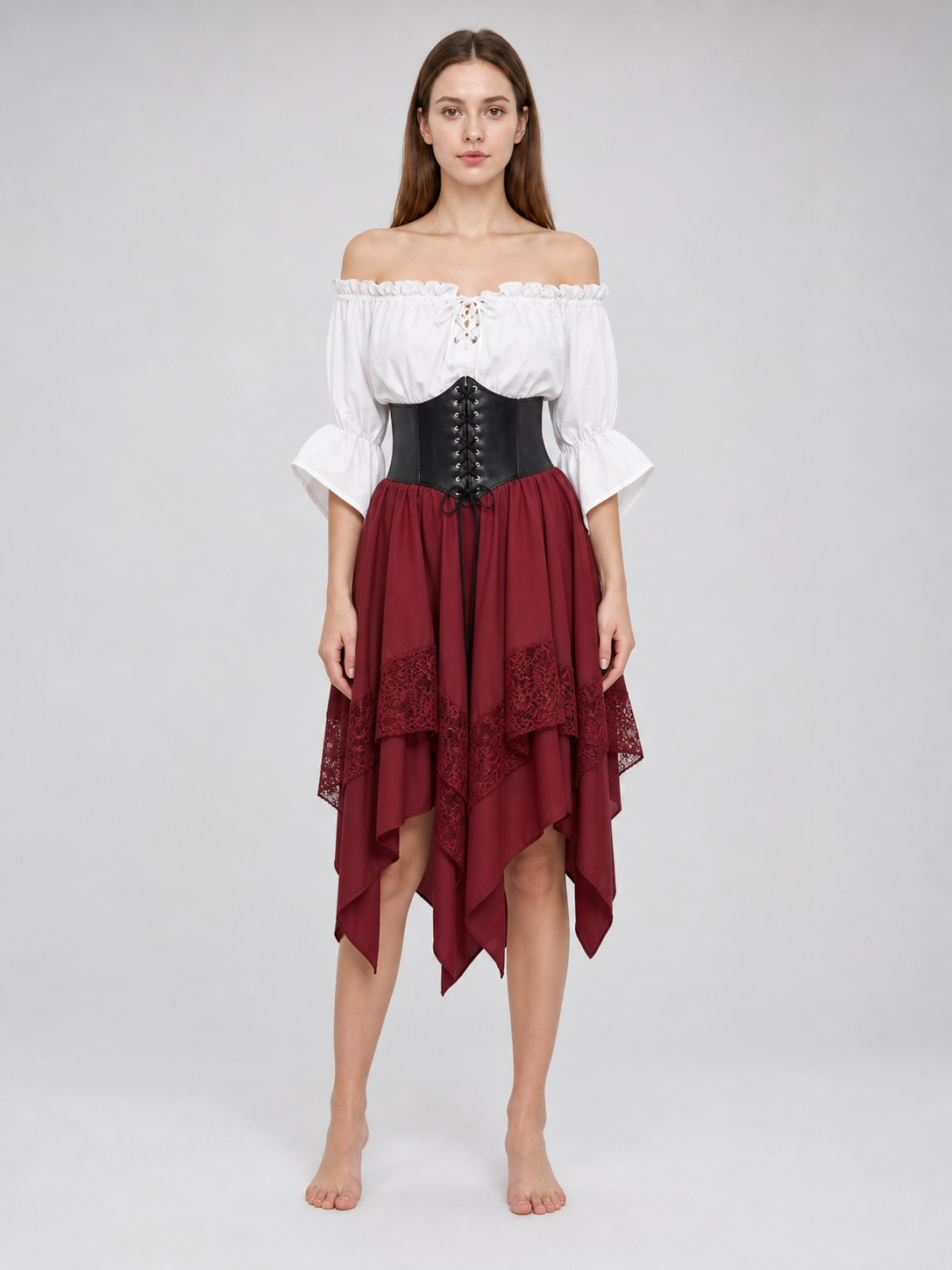 Three-Piece Pirate-Style Costume