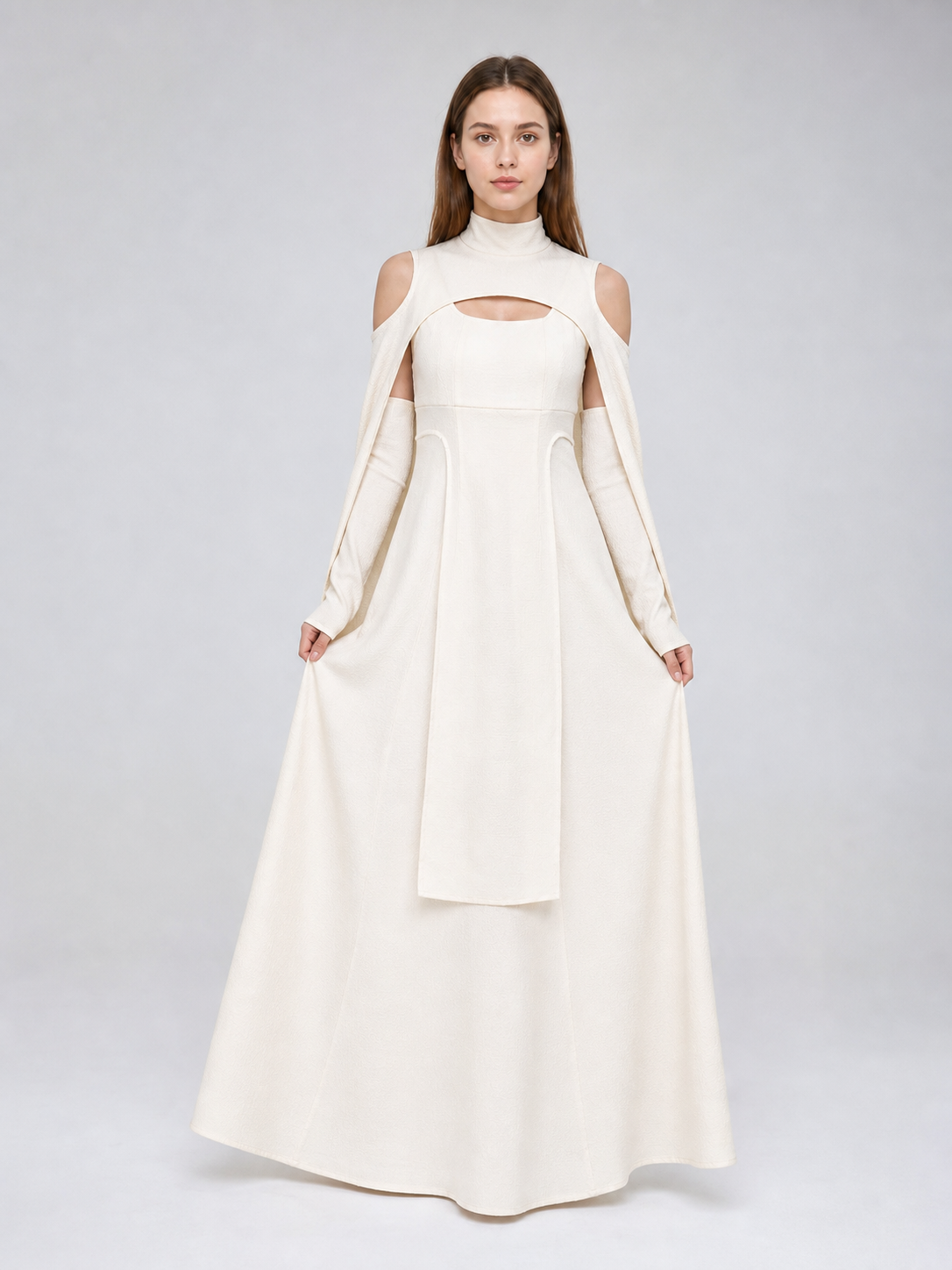 Star Wars Cosplay Dress with Cape