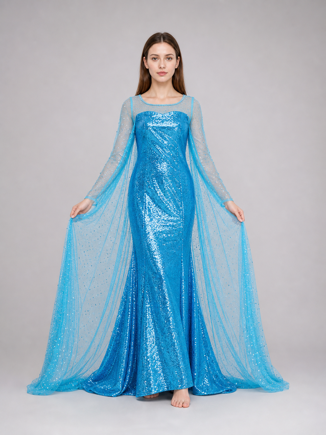 Fairy Tale-Style Costume Dress for Cosplay and Stage