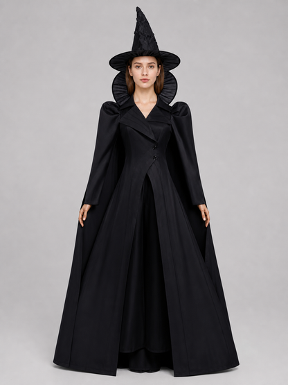 Elphaba Cosplay Costume: Cloak and Hat