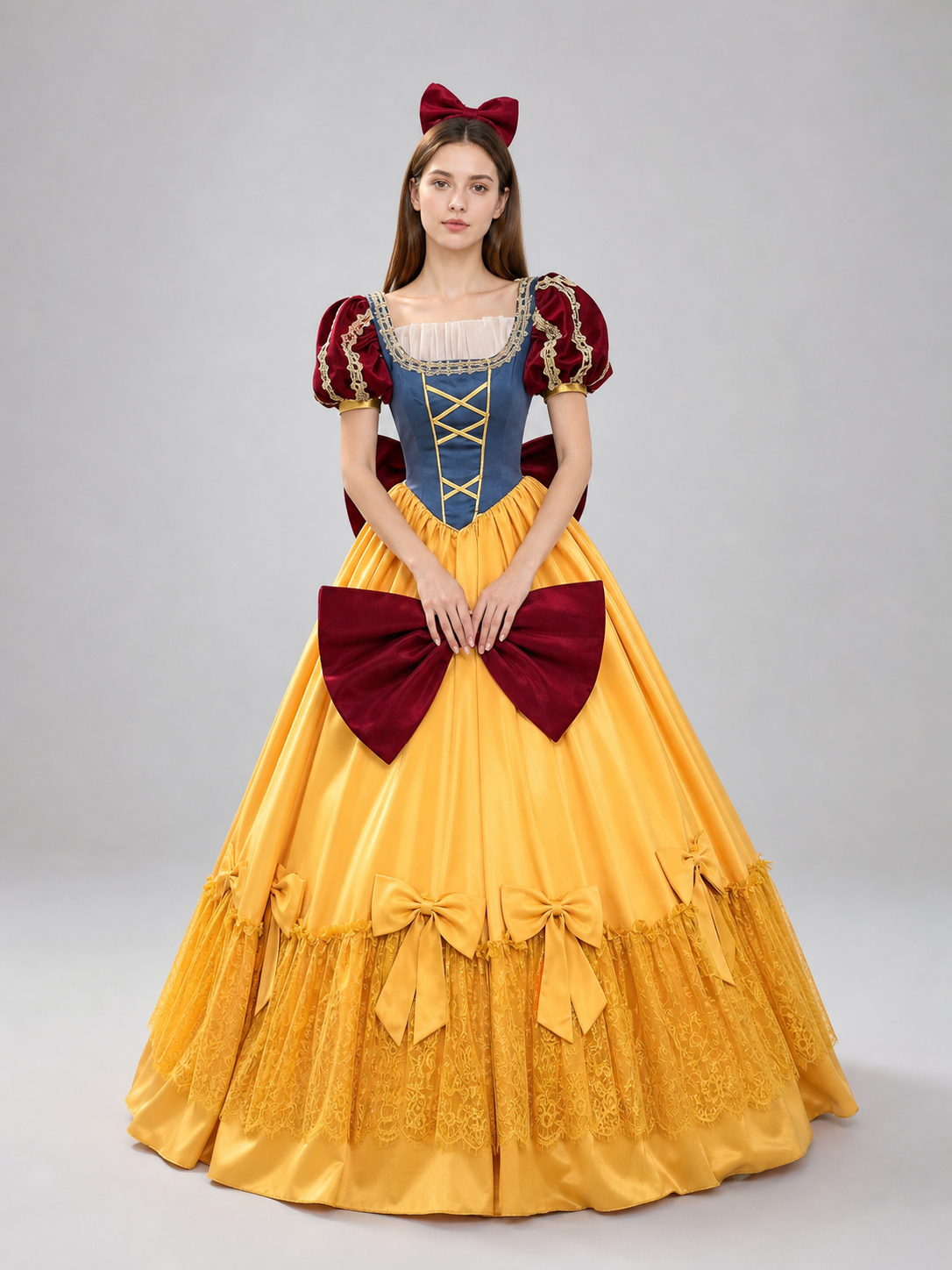 Snow White Carnival Dress for Festive Performances
