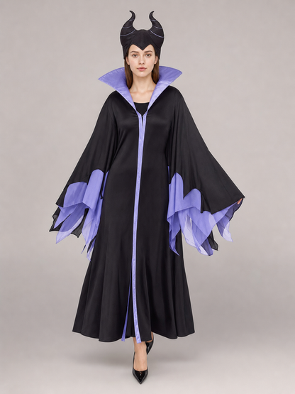 Black Witch Cosplay Costume Cloak