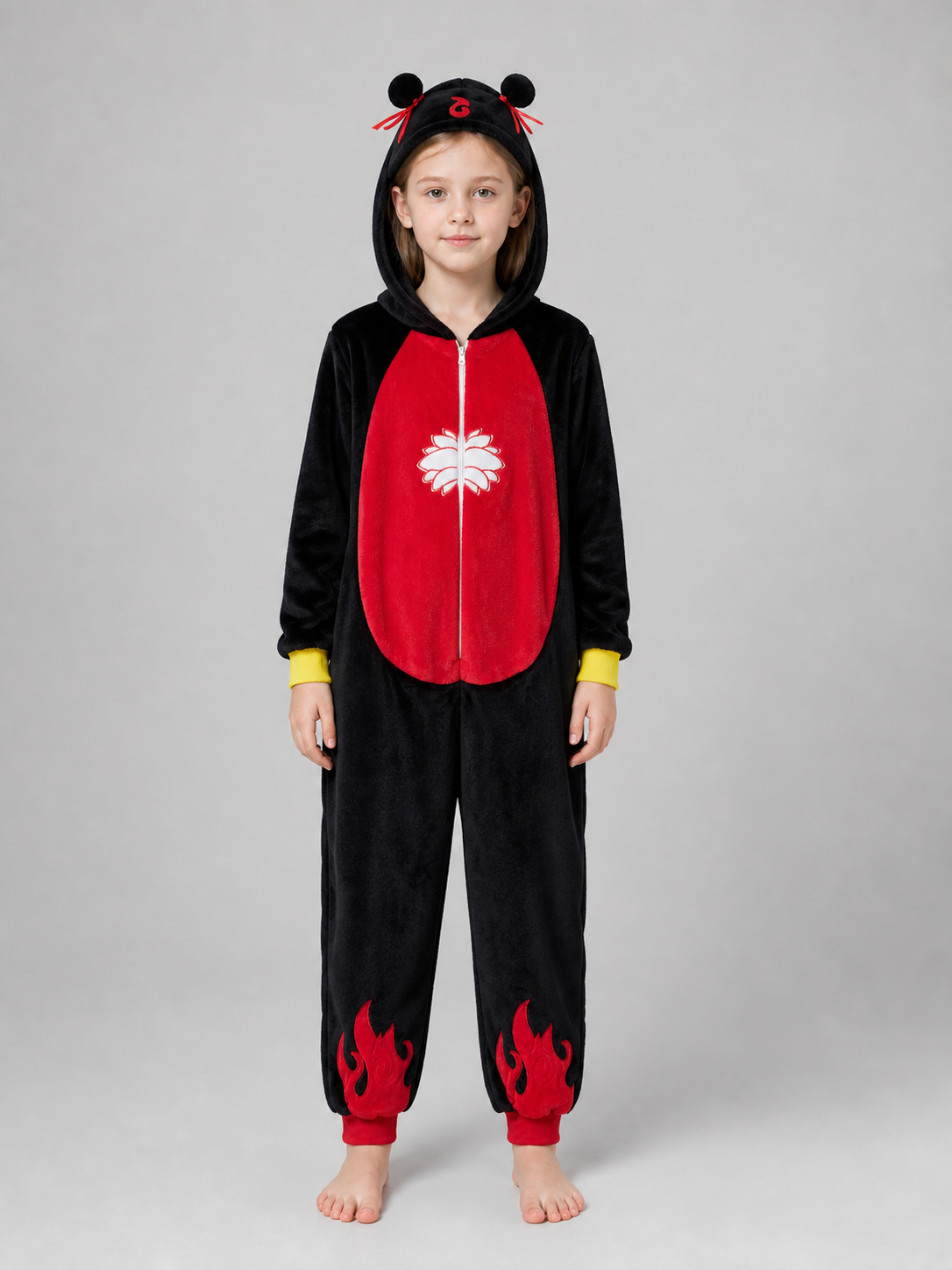 Carnival Hooded Jumpsuit Costume