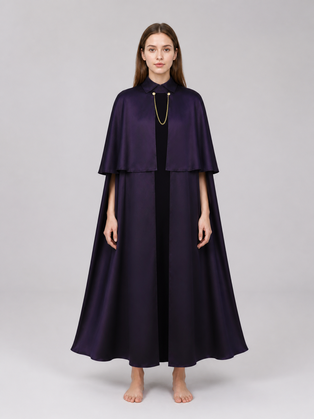 Gothic Cloak Cape for Halloween Cosplay