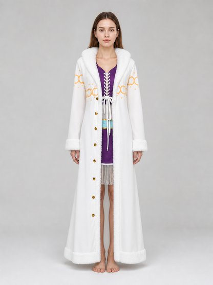 White long coat for Star Wars cosplay