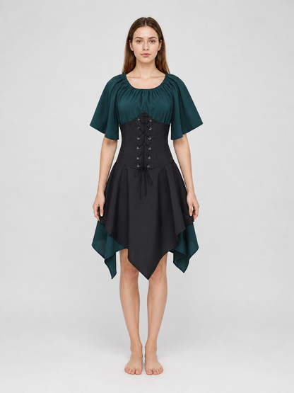 Gothic Medieval-Style Cosplay Dress