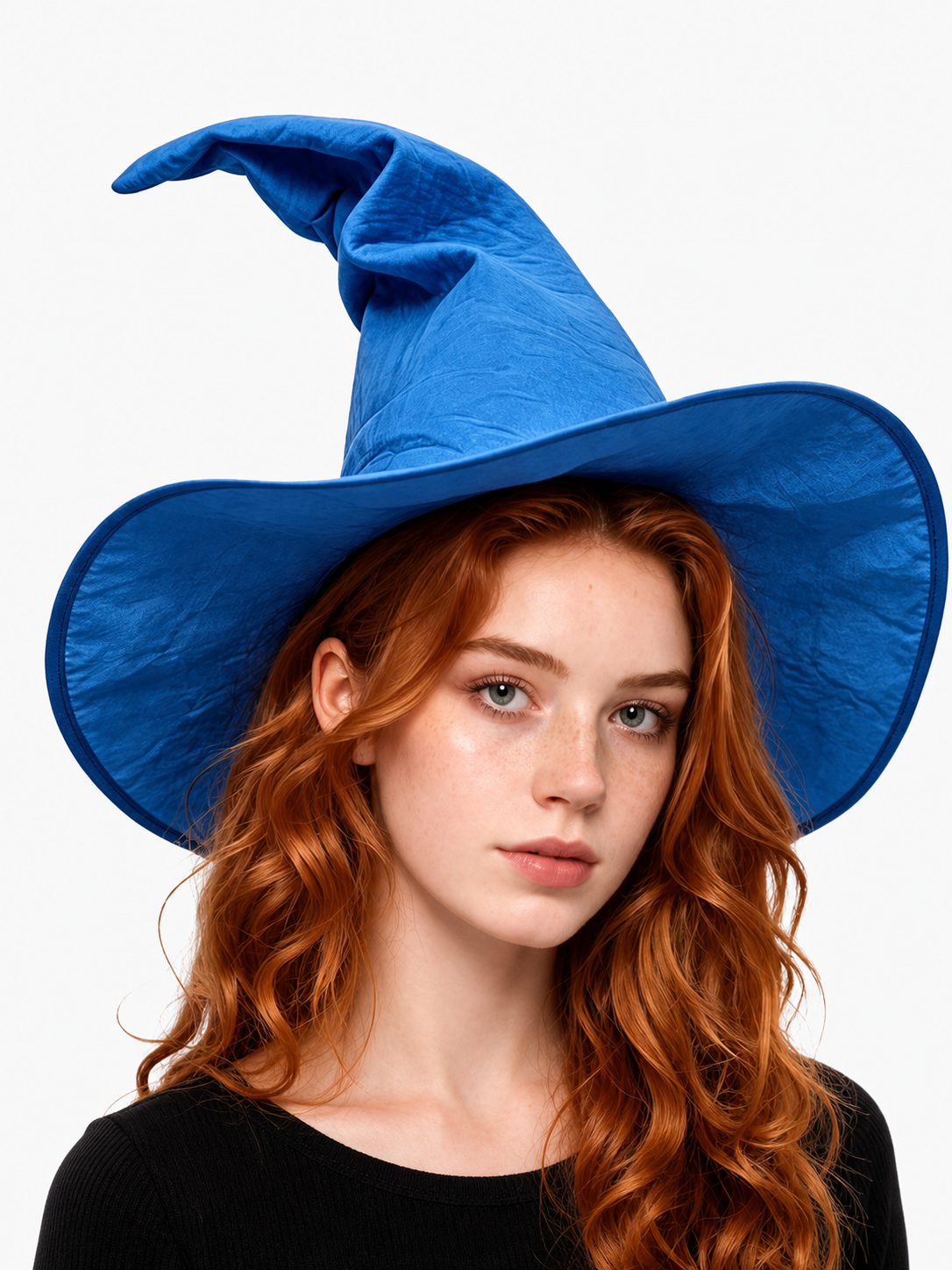 Blue Witch Hat for Halloween