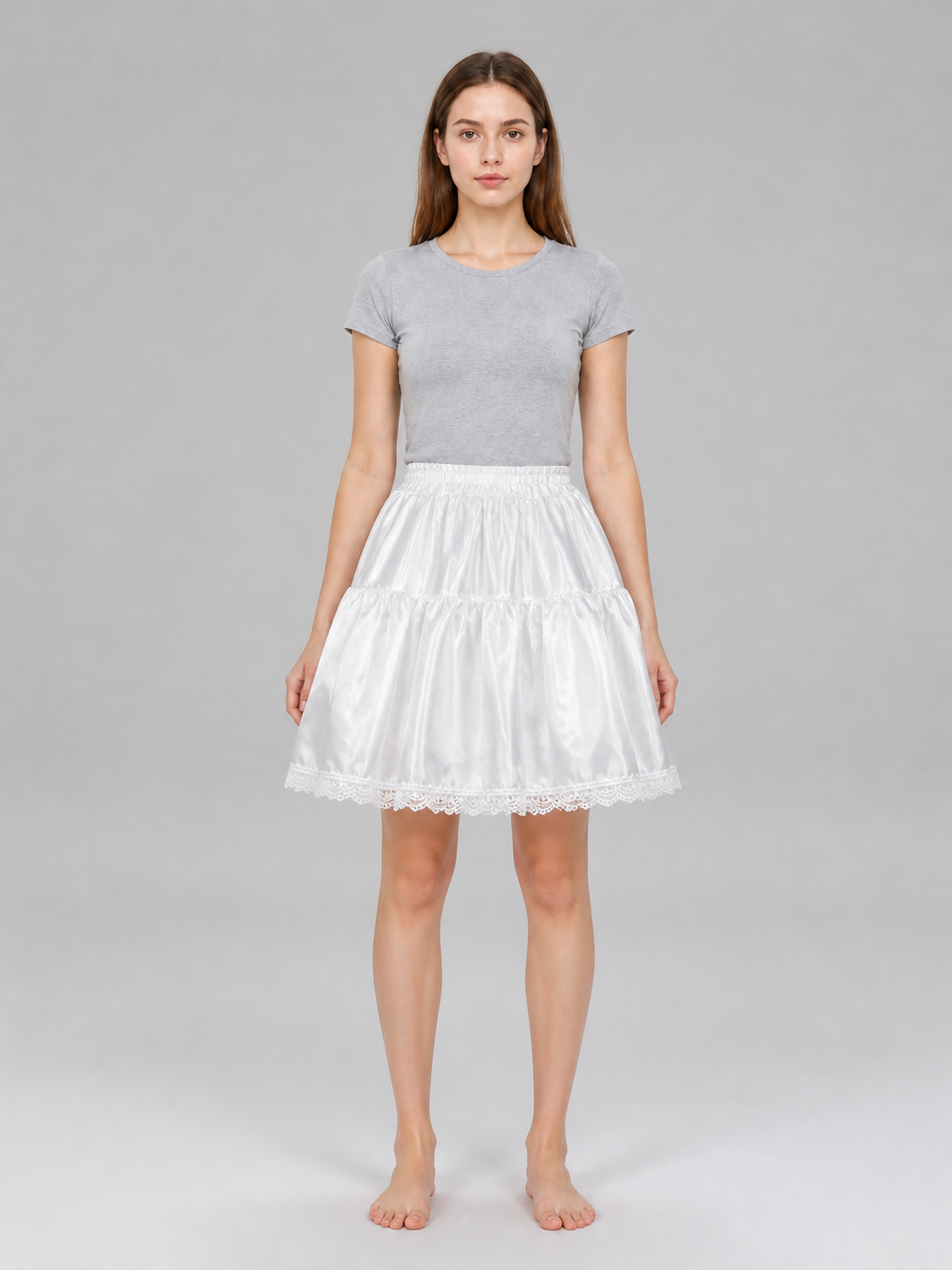 White Beauty and the Beast Cosplay Skirt
