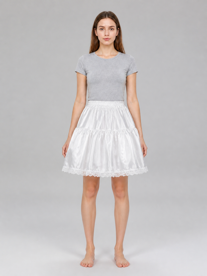 White Beauty and the Beast Cosplay Skirt