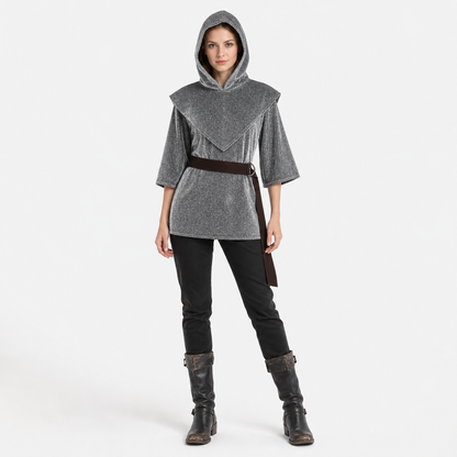 Medieval Knight Costume with Hood