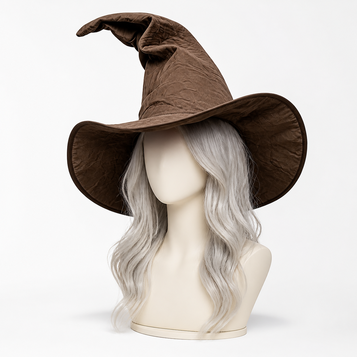 Carnival Witch Hat with Wide Brim