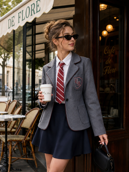 Matilda Kids Costume, Gray School Uniform