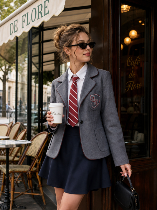 Matilda Kids Costume, Gray School Uniform
