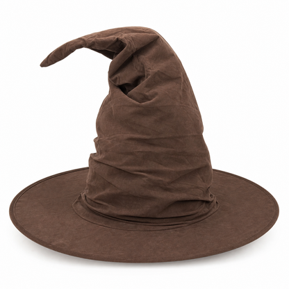 Carnival Witch Hat with Wide Brim
