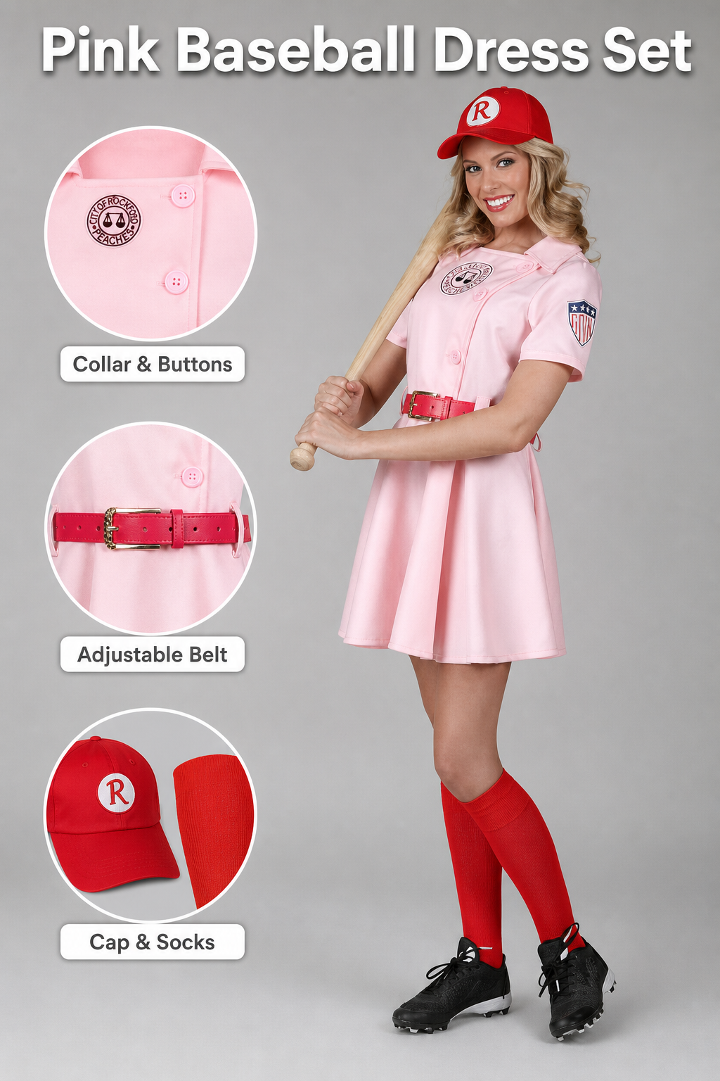 A League of Their Own Cosplay Costume: Dress