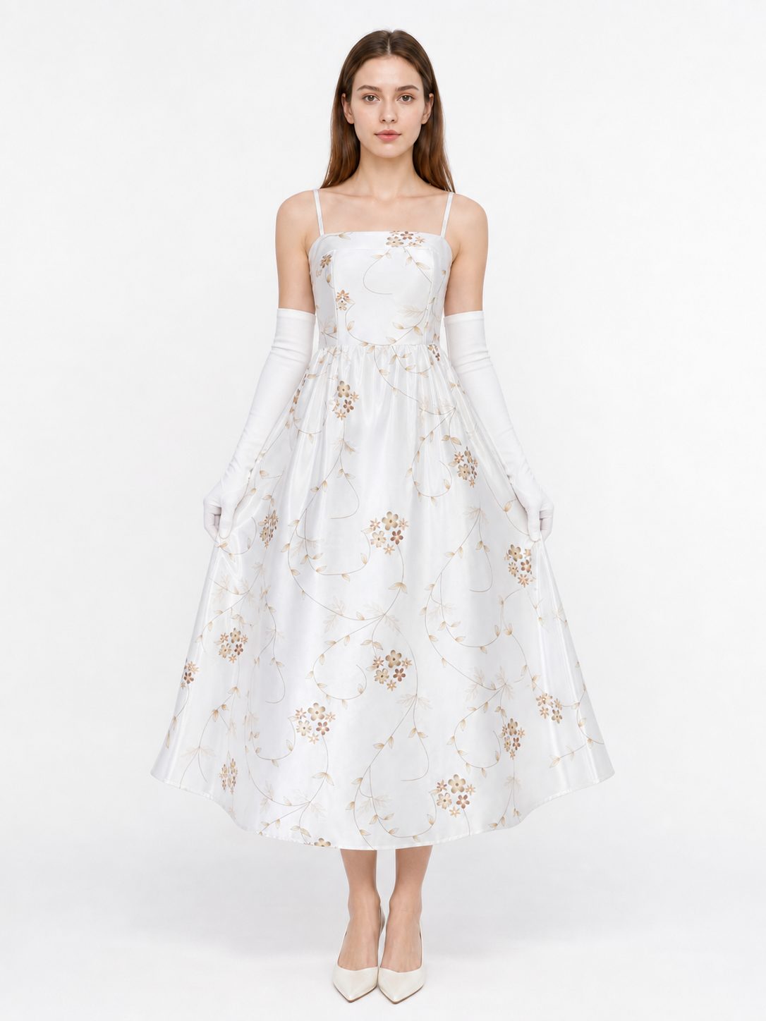 The Princess Diaries Cosplay Dress with Gloves