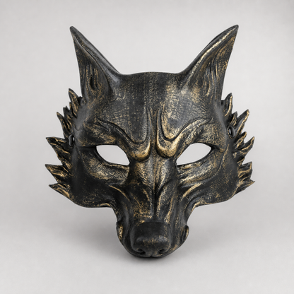 1pc Halloween Wolf Mask, Dramatic Fantasy Animal Face for Cosplay Party and Masquerade
