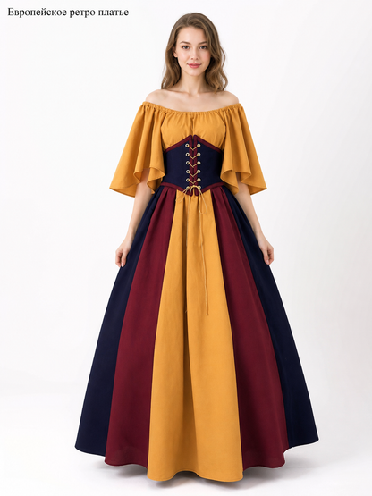 Masquerade medieval-style cosplay dress
