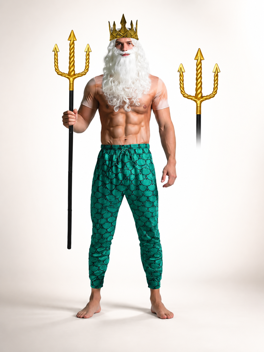 Cosplay Set: Costume with Green Pants main product view 2