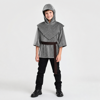 Medieval Knight Costume with Hood