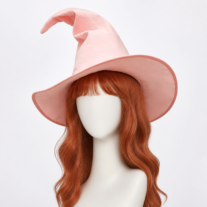 Light Pink Witch Costume Hat