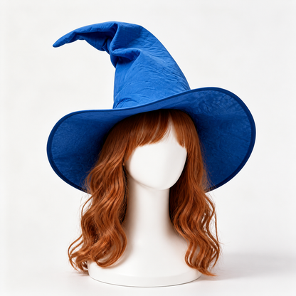 Blue Witch Hat for Halloween
