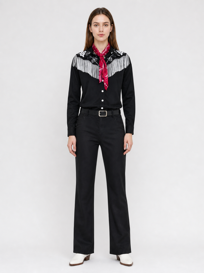 Cowboy cosplay costume: shirt, pants, hat