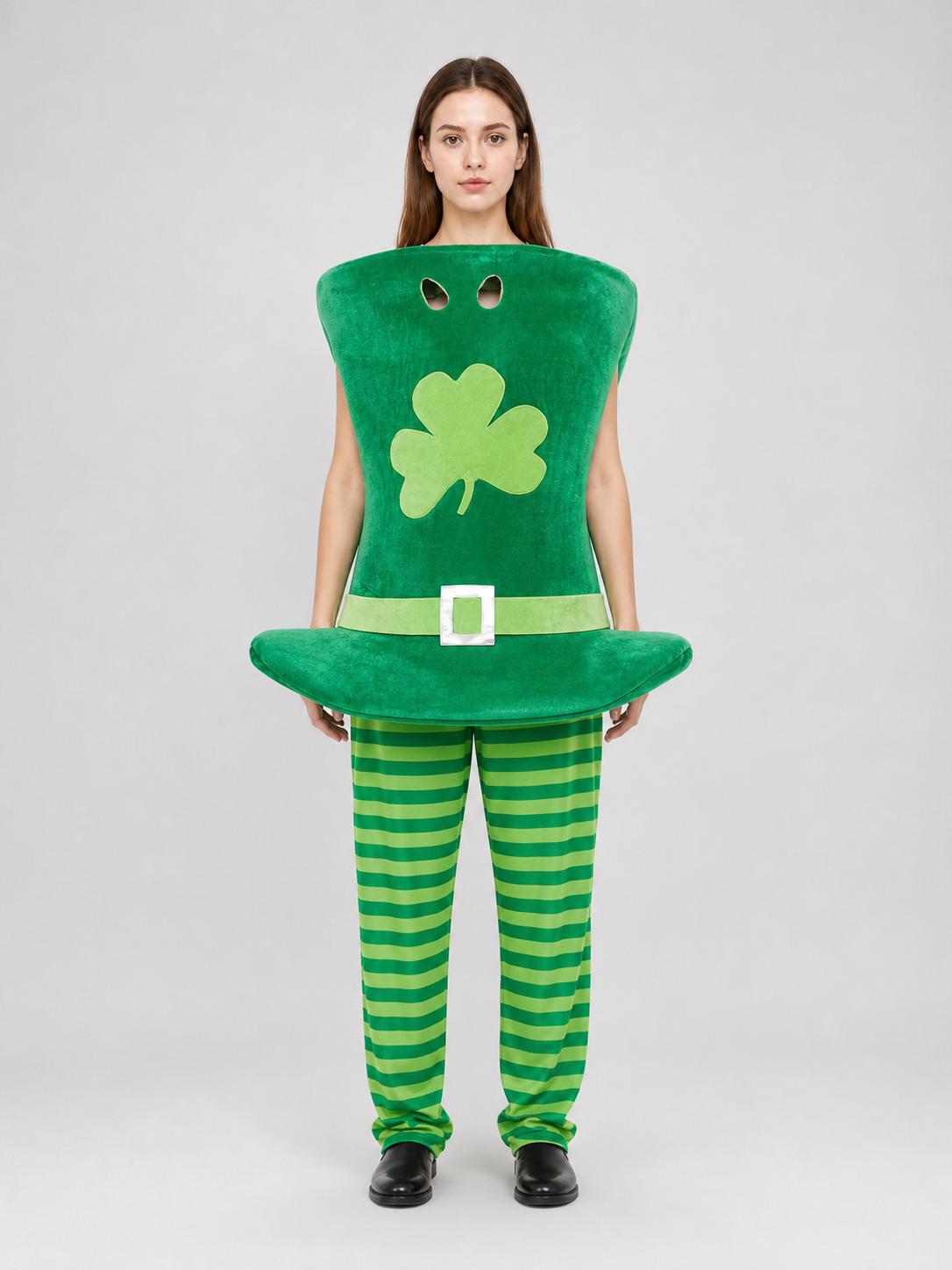 Leprechaun-Style Carnival Costume with Hat