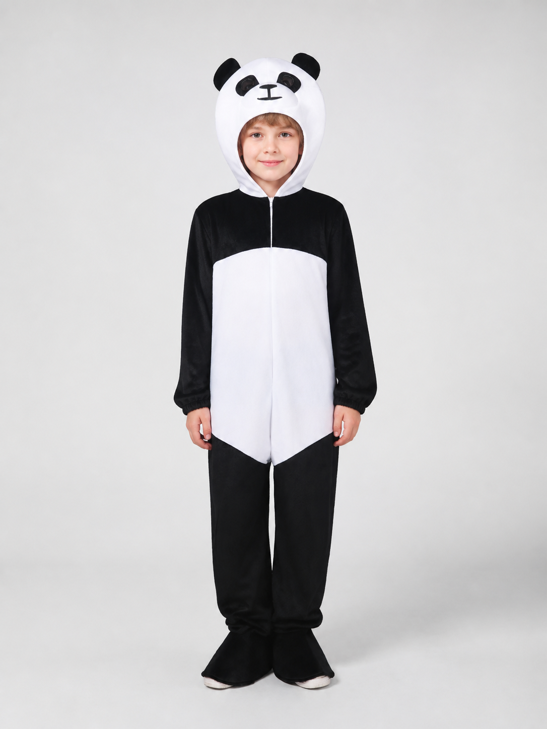 One-piece panda costume for cosplay and themed events