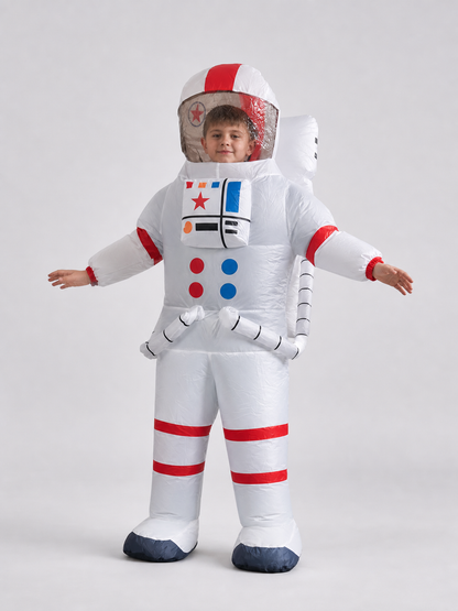 Inflatable Astronaut Costume with Backpack for Halloween