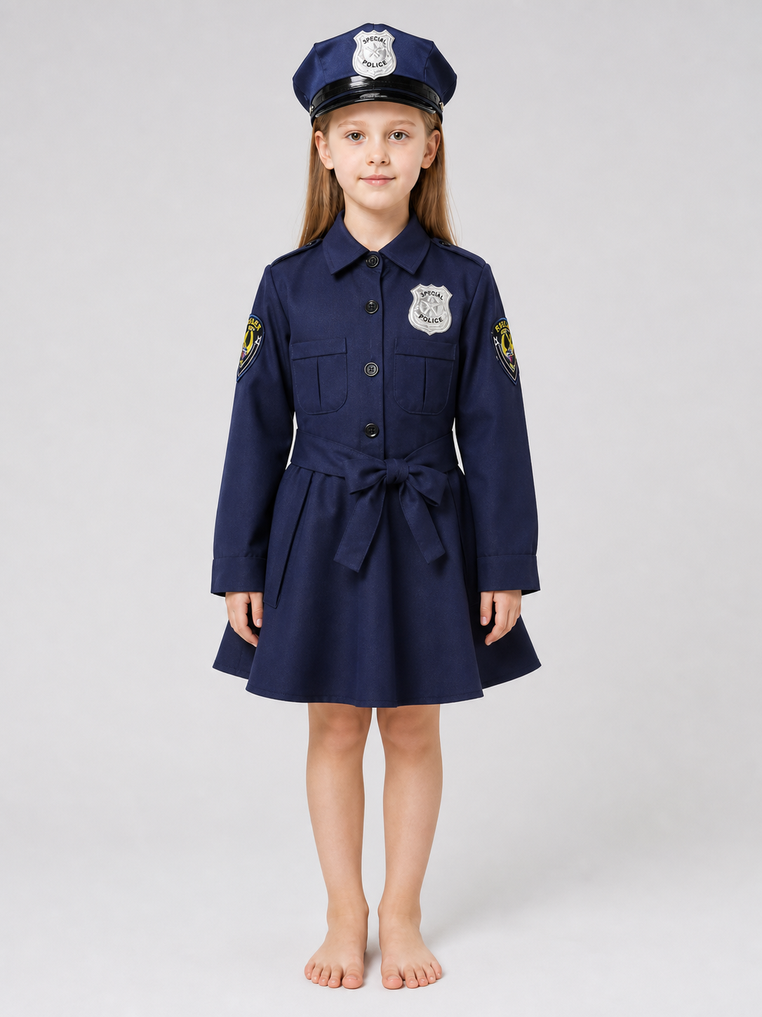 Police-Style Costume with Cap