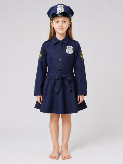 Police-Style Costume with Cap