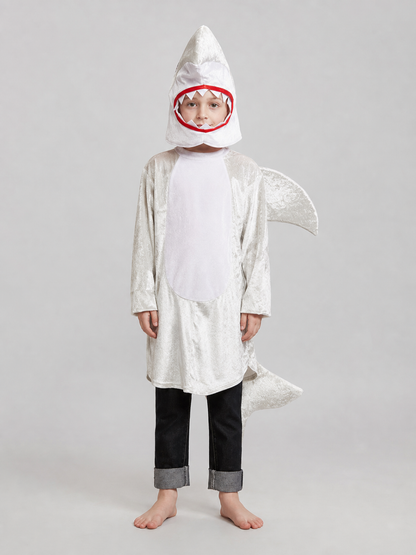 Silver Shark Costume for Role Play