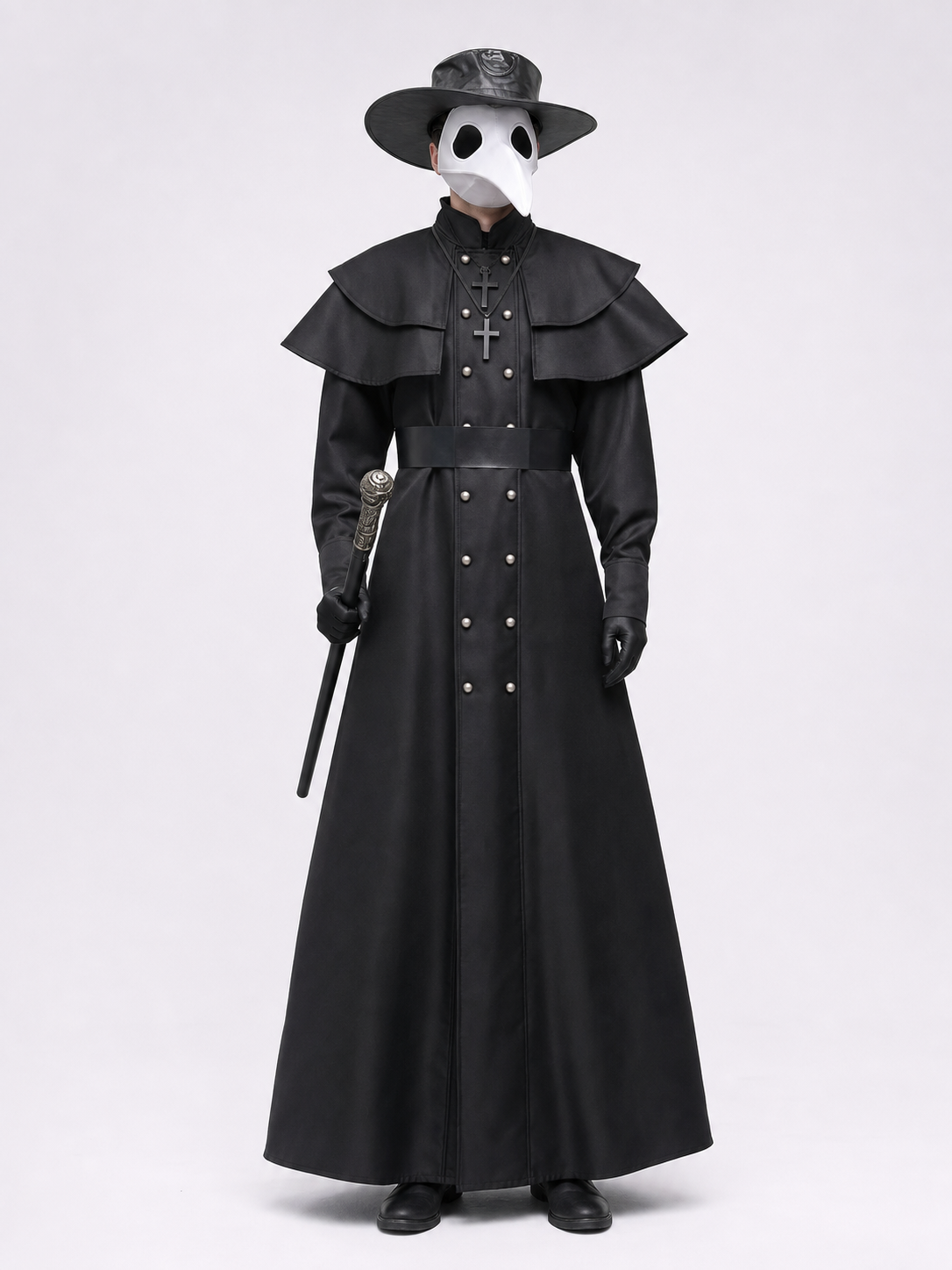 Halloween Plague Doctor Costume with Mask
