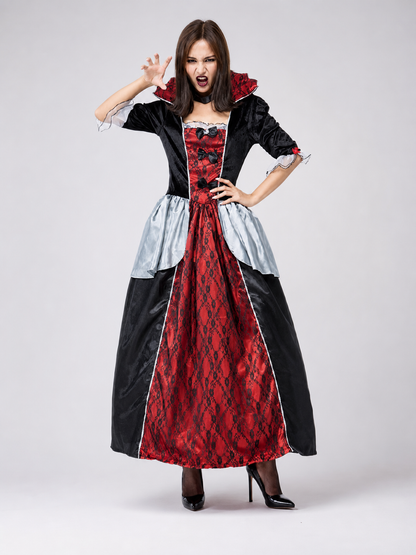Gothic vampire dress for Halloween and cosplay