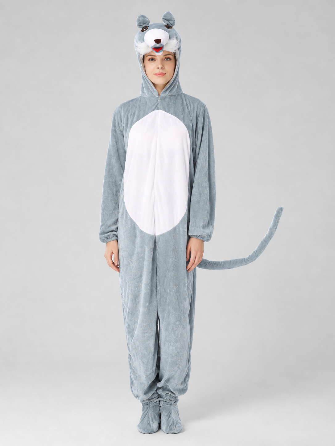 Carnival Jumpsuit with Hood and Ears