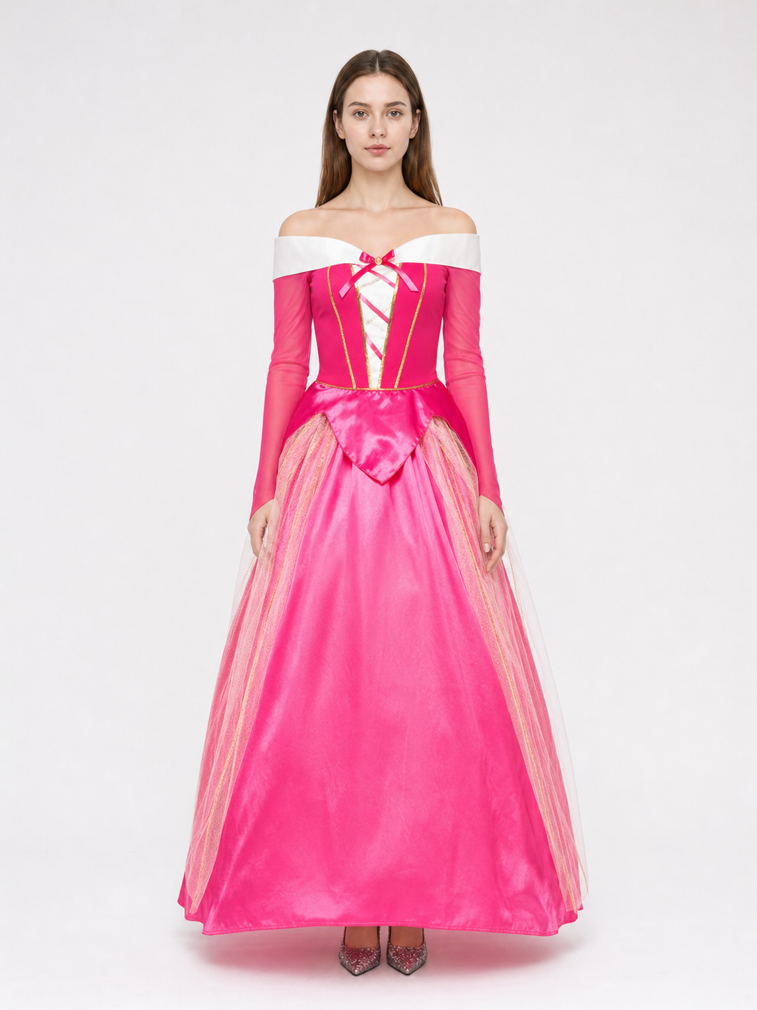 Princess costume with corset and tiara