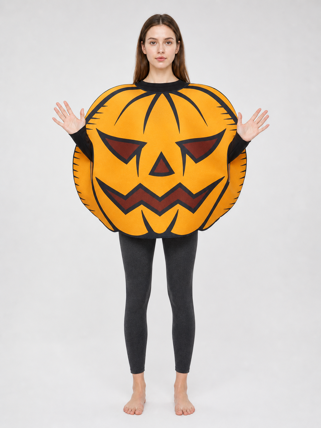 Halloween Pumpkin Costume for a Themed Party