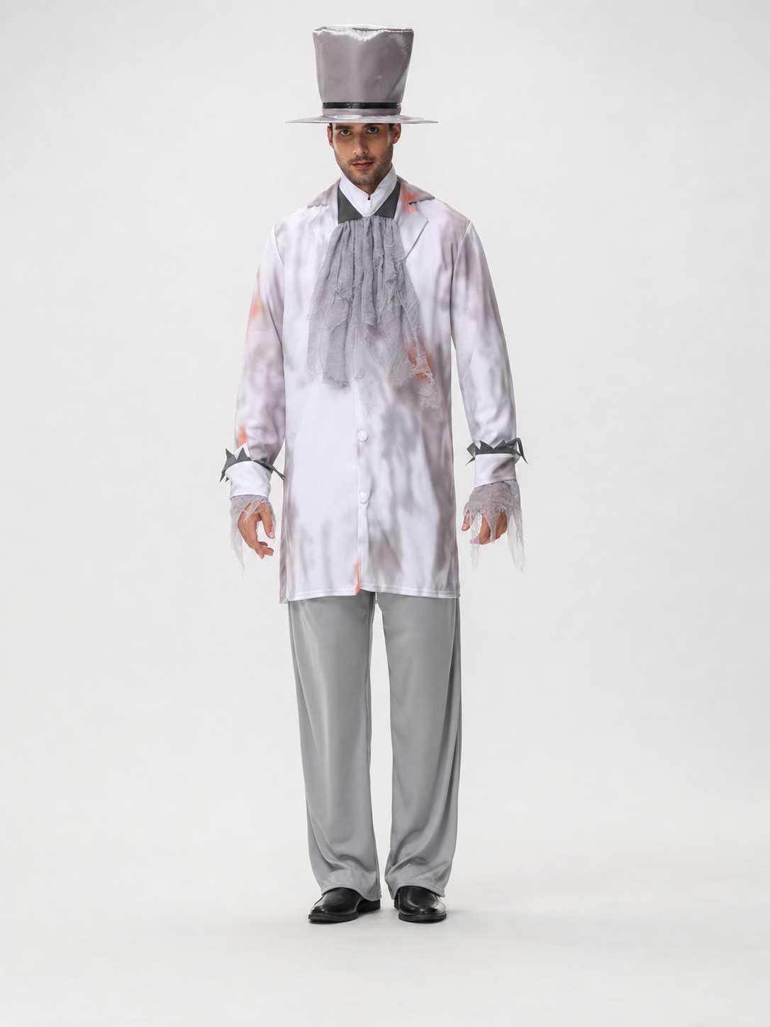 Vampire Carnival Costume with Top Hat and Pants