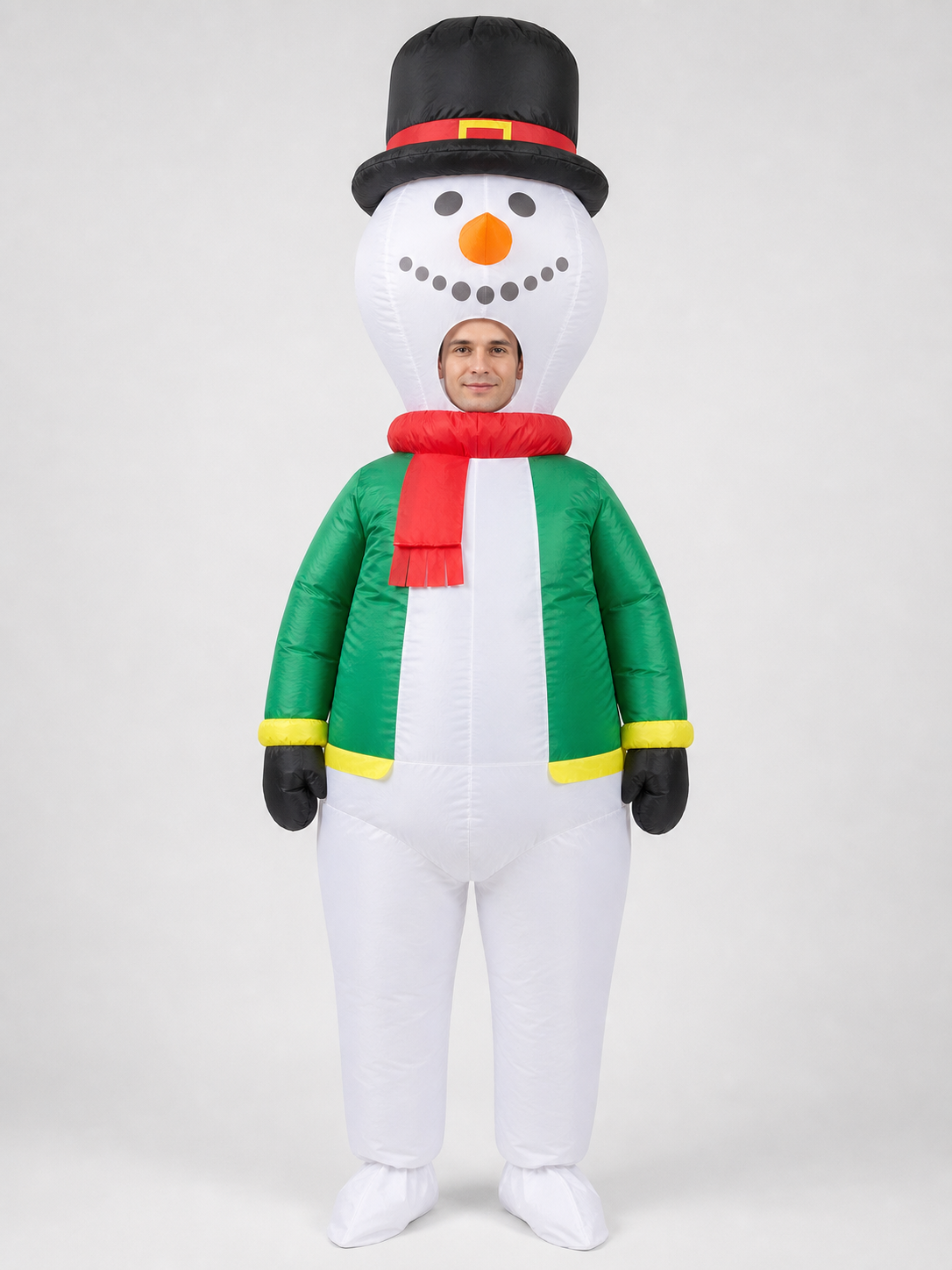 Inflatable Snowman Costume for Parties and Parades