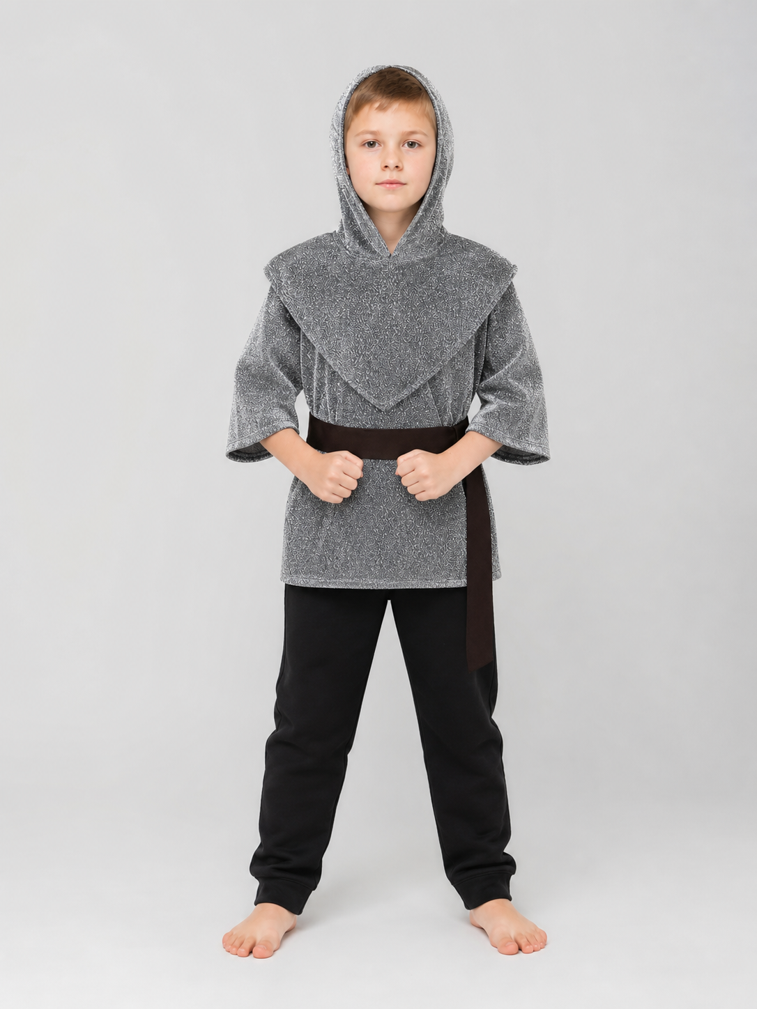 Medieval Knight Costume with Hood
