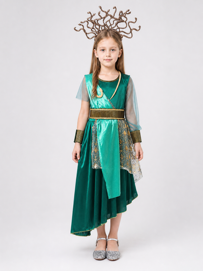 Medusa Gorgon Costume, Halloween Dress
