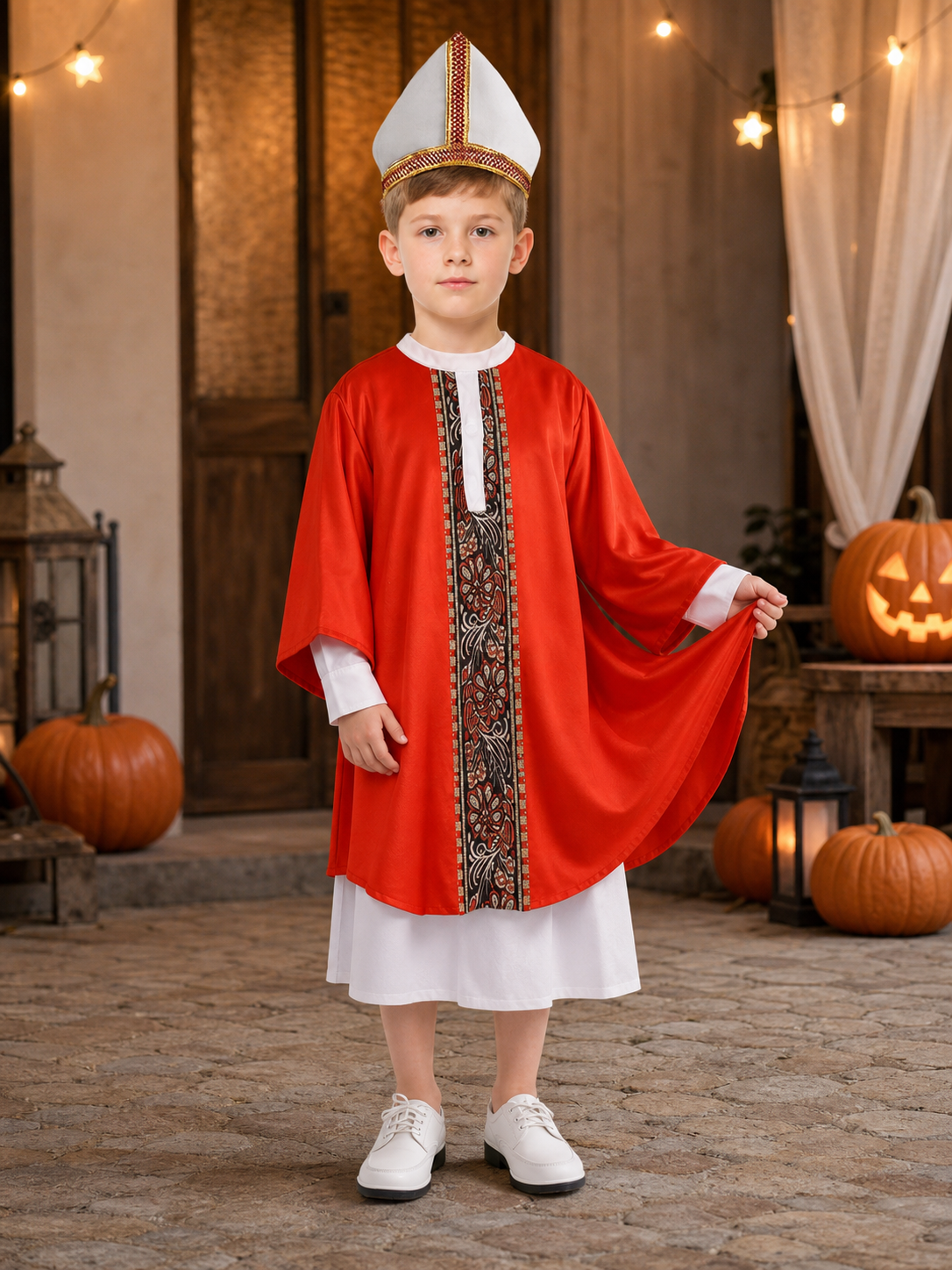 Pope Costume with Mitre
