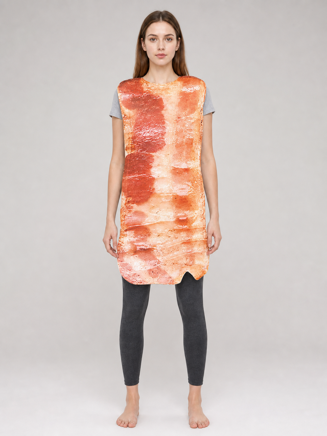 Carnival Costume in the Shape of a Bacon Slice