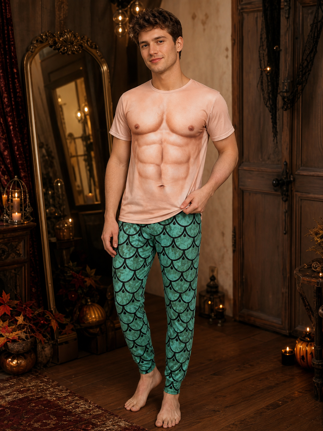 Aquaman Costume, Role-Playing Accessory Set